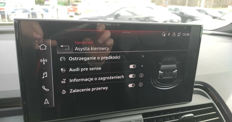 Audi Q5 Sportback cena 224900 przebieg: 22514, rok produkcji 2022 z Rybnik małe 497